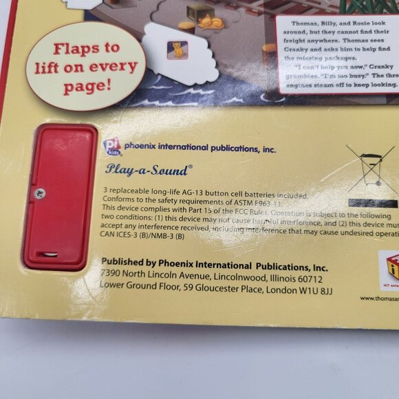 THOMAS THE TANK ENGINE FIND THAT FREIGHT (Little Lift and Listen) Sound Book - Picture 8 of 9